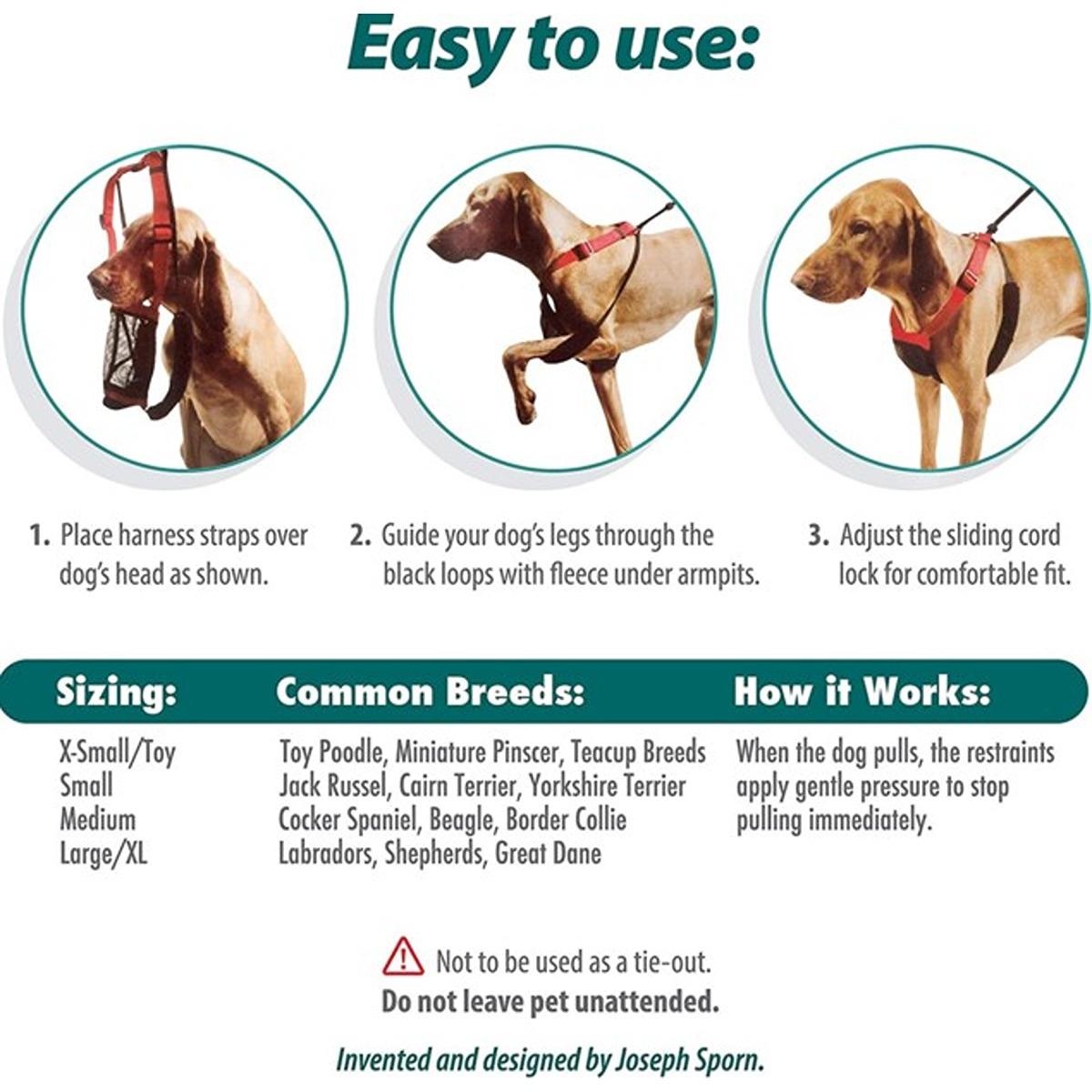 Sporn Stop Pulling Mesh Harness