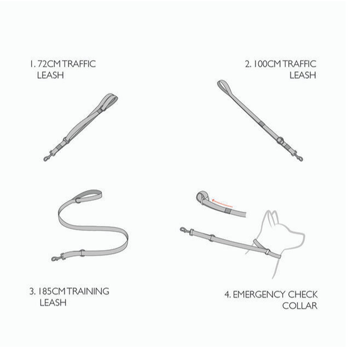 EzyDog Vario 4 Multifunctional Dog Lead