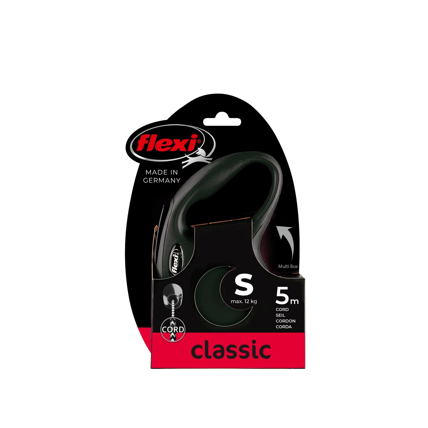 Flexi Classic Cord Retractable Leash 5m