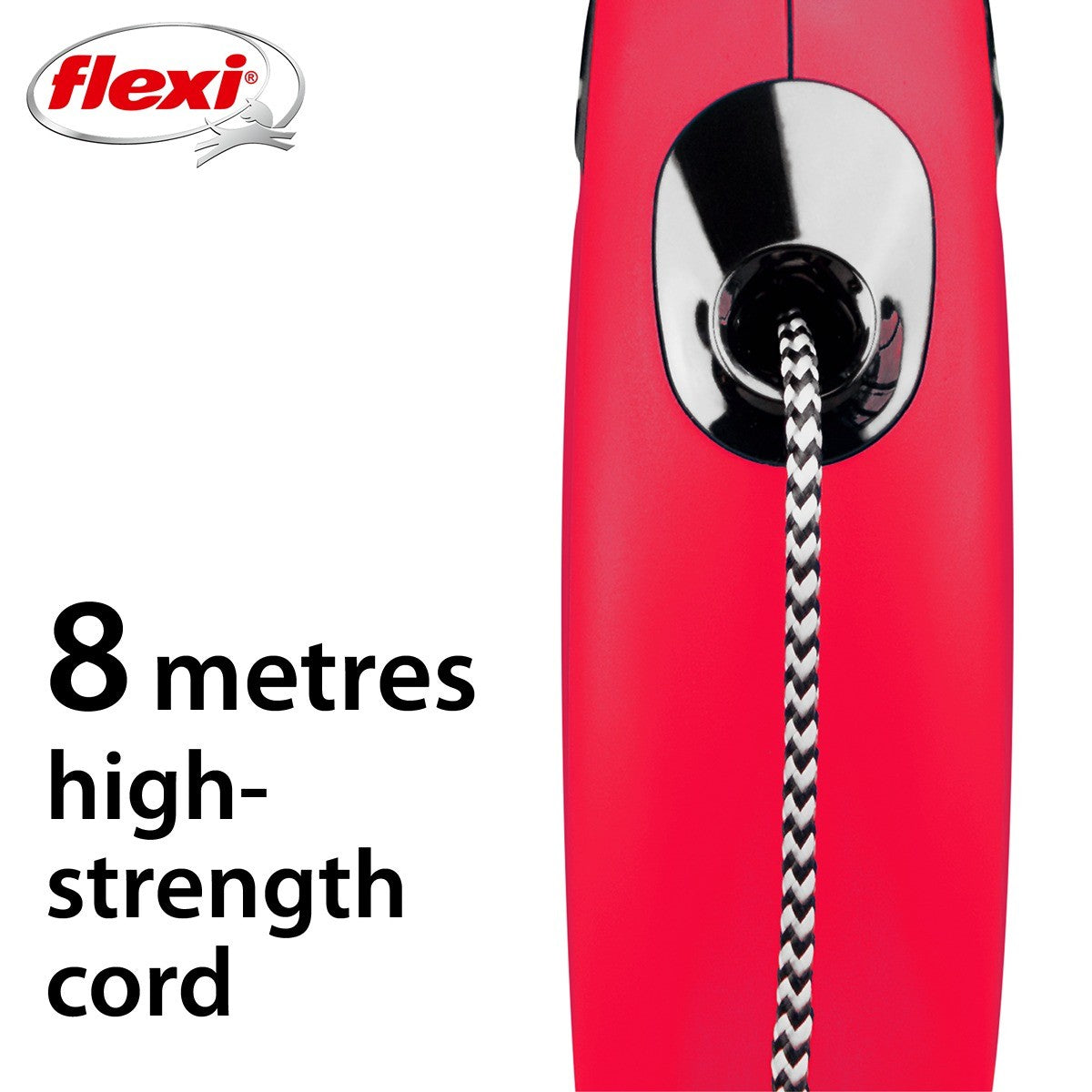 Flexi Classic CORD Retractable Leash 8m