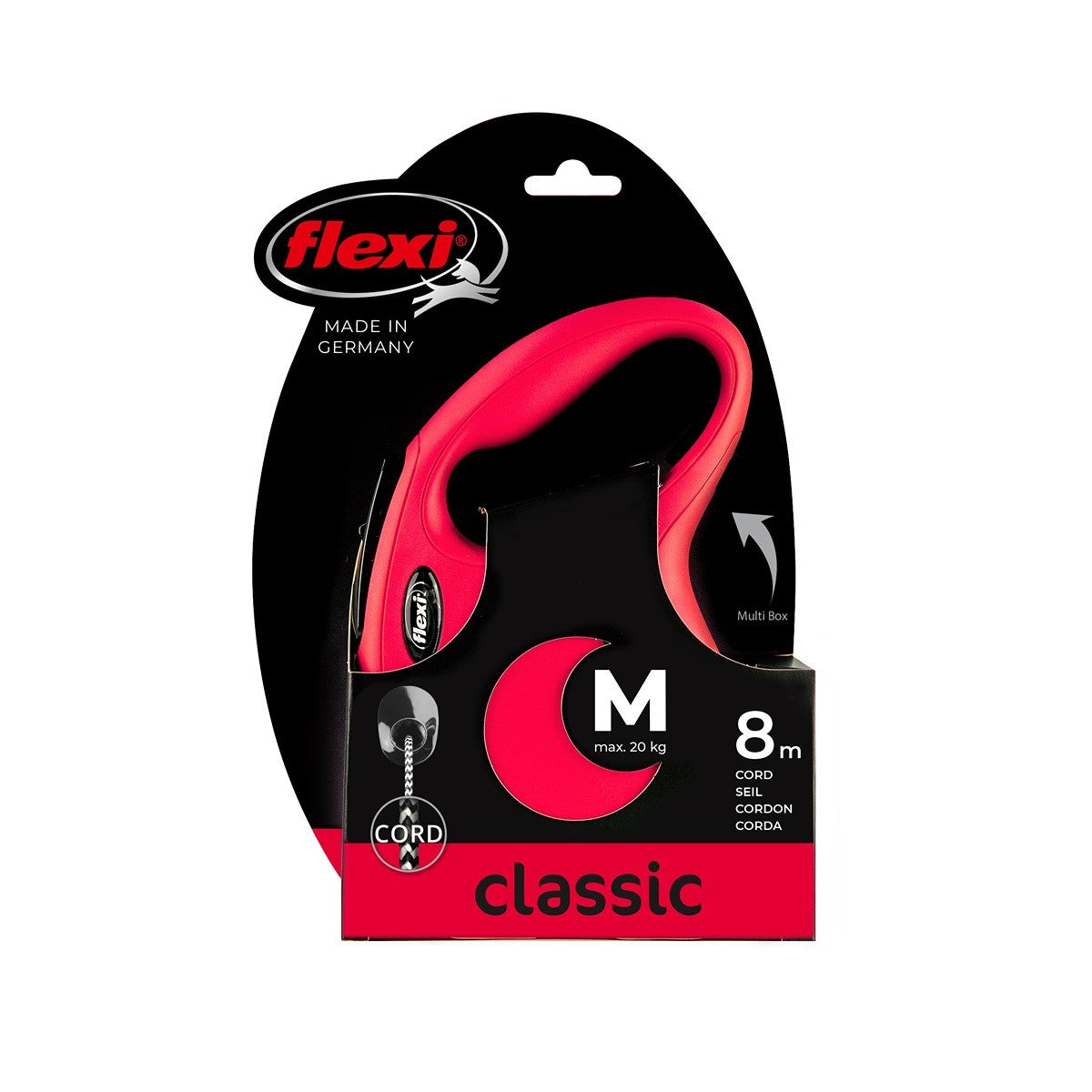 Flexi Classic CORD Retractable Leash 8m