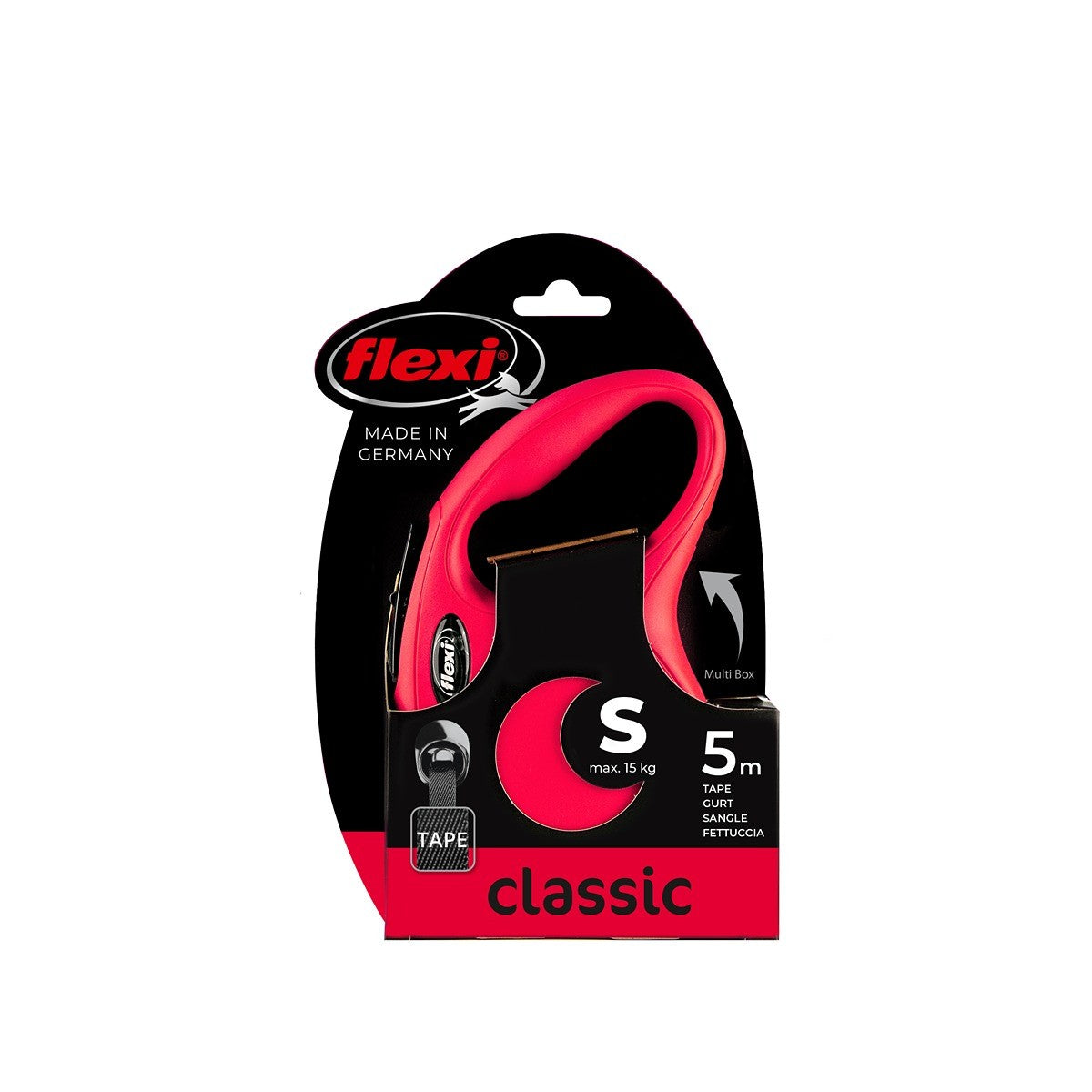 Flexi Classic Tape Retractable Leash 5m