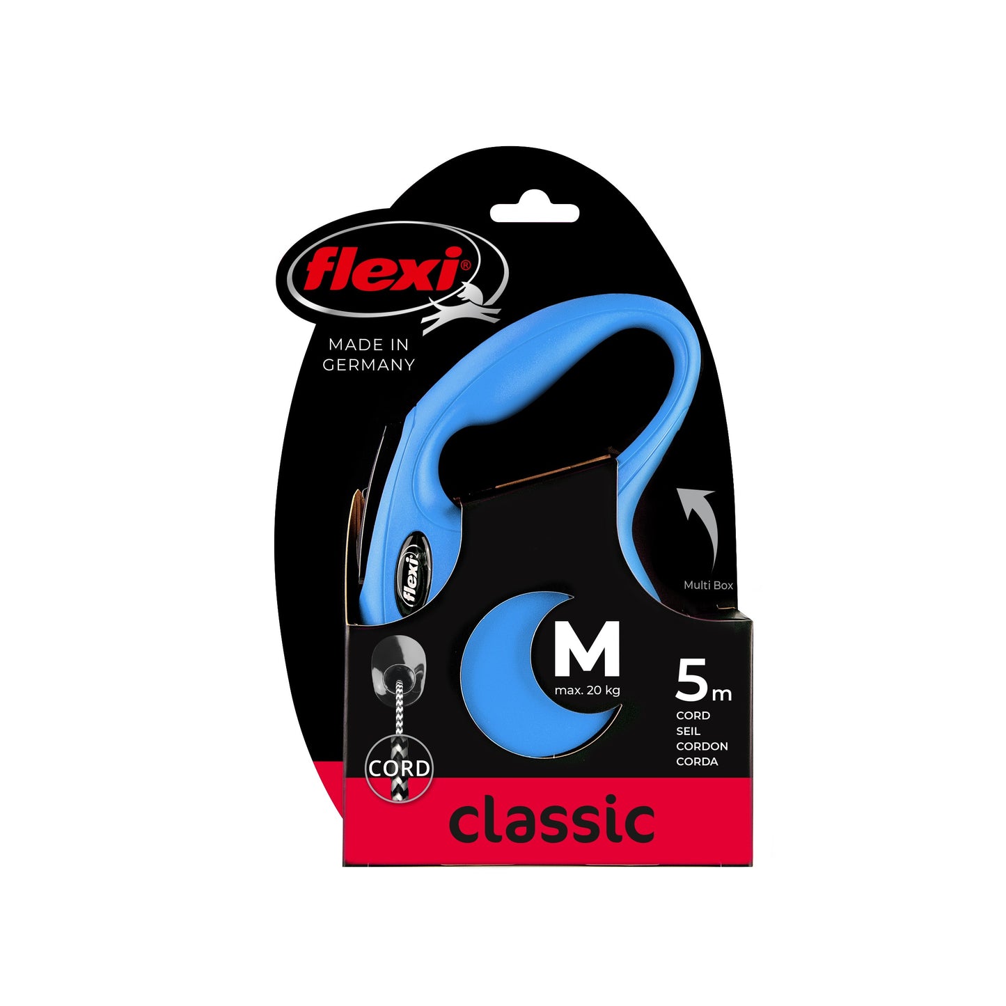 Flexi Classic Cord Retractable Leash 5m
