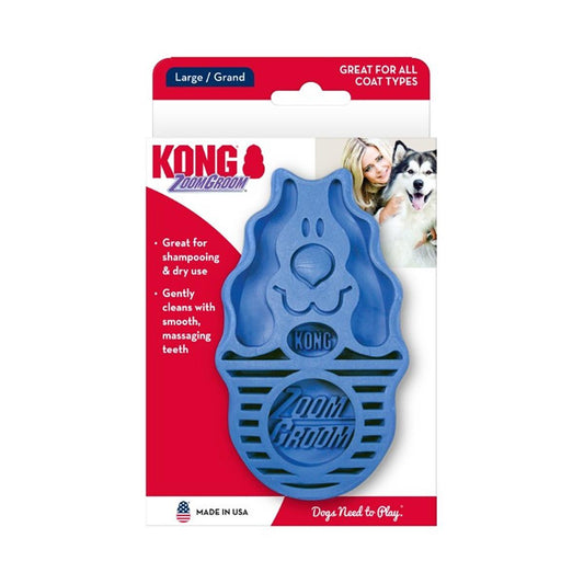 KONG ZoomGroom Dog Brush