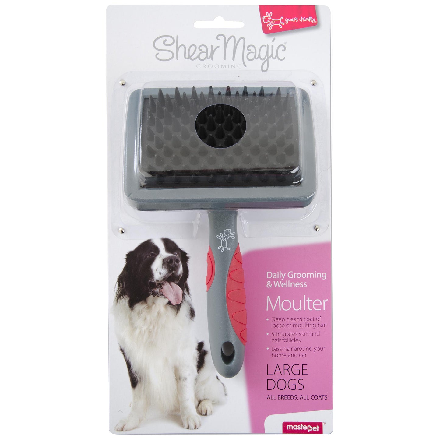 Yours Droolly Shear Magic Moult Brush