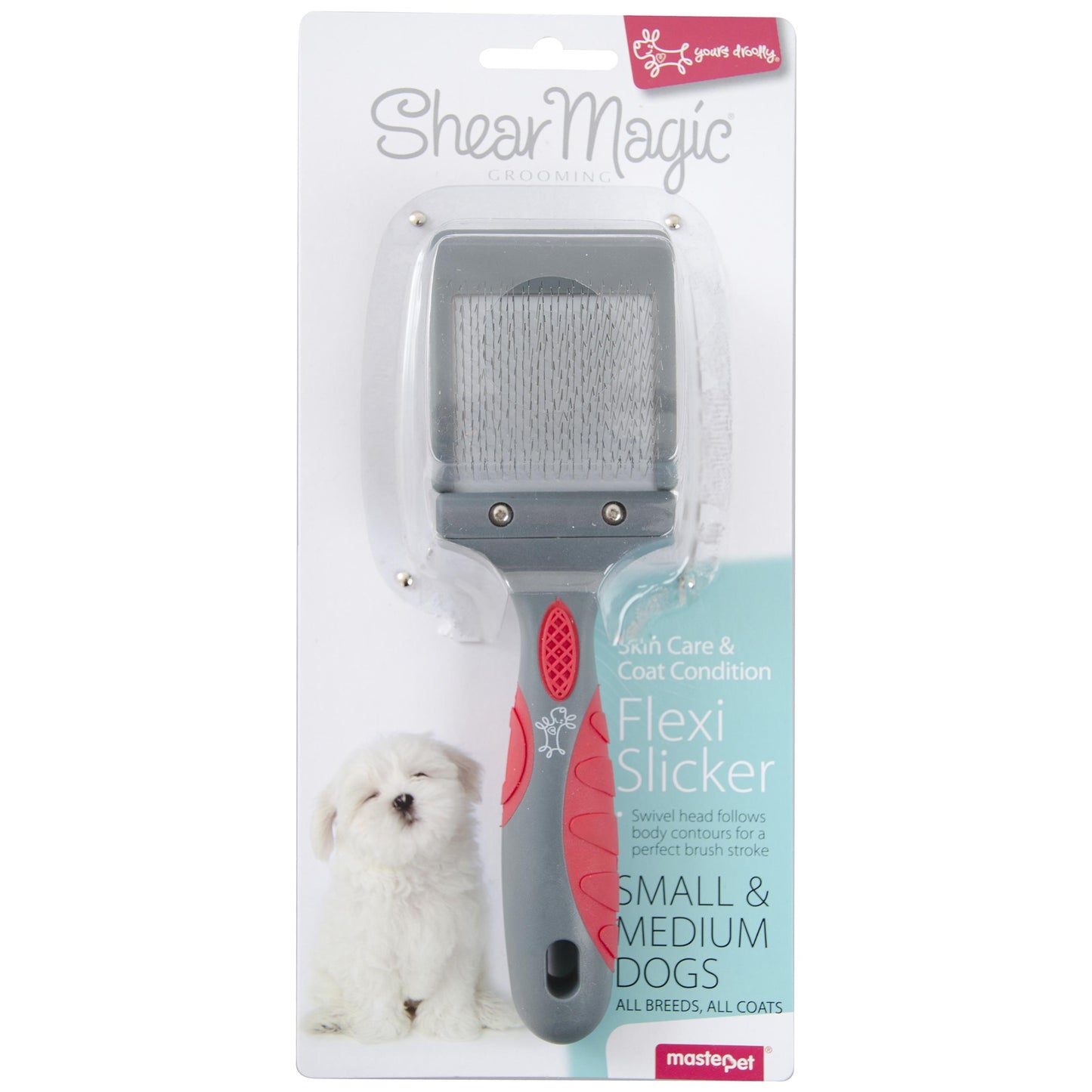 Yours Droolly Shear Magic Flexi Slicker Brush