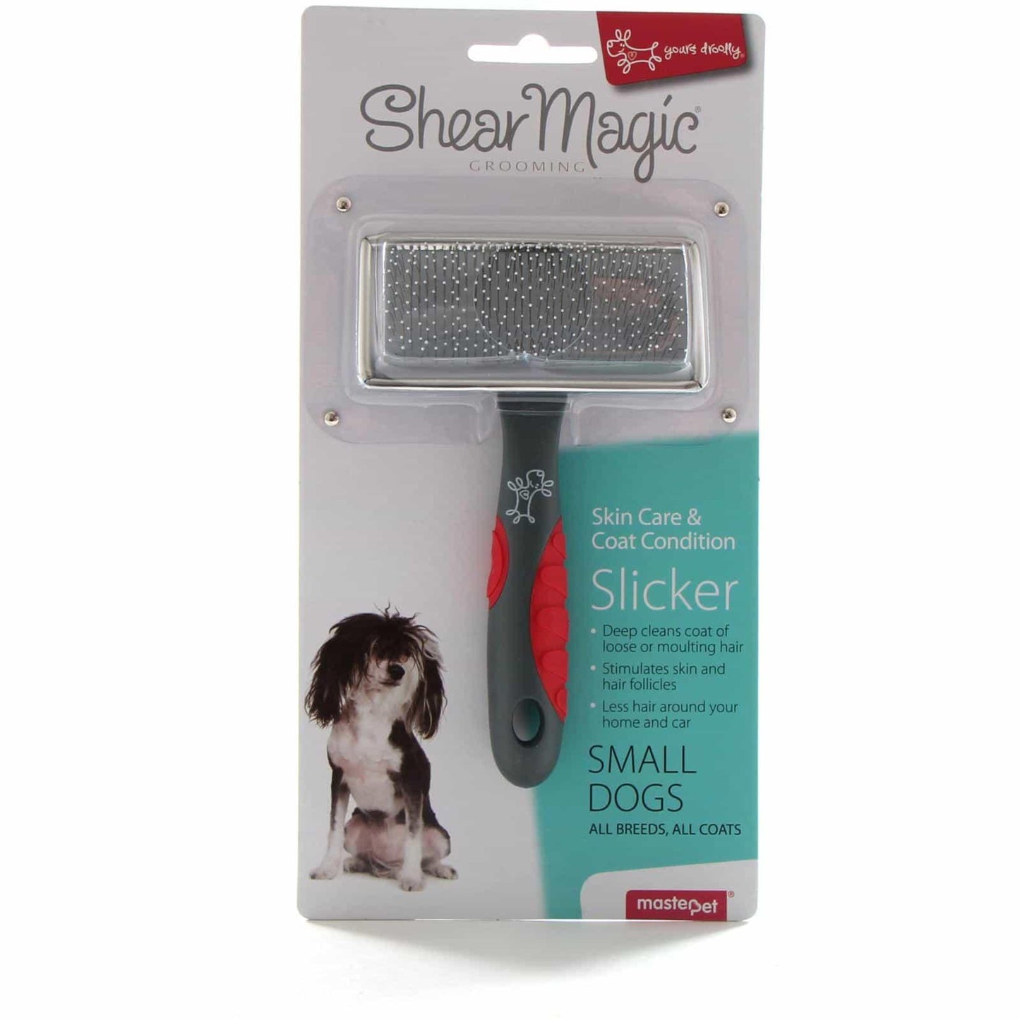Yours Droolly Shear Magic Dog Slicker Brush