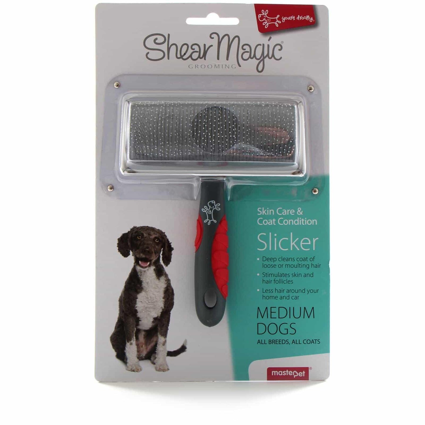 Yours Droolly Shear Magic Dog Slicker Brush