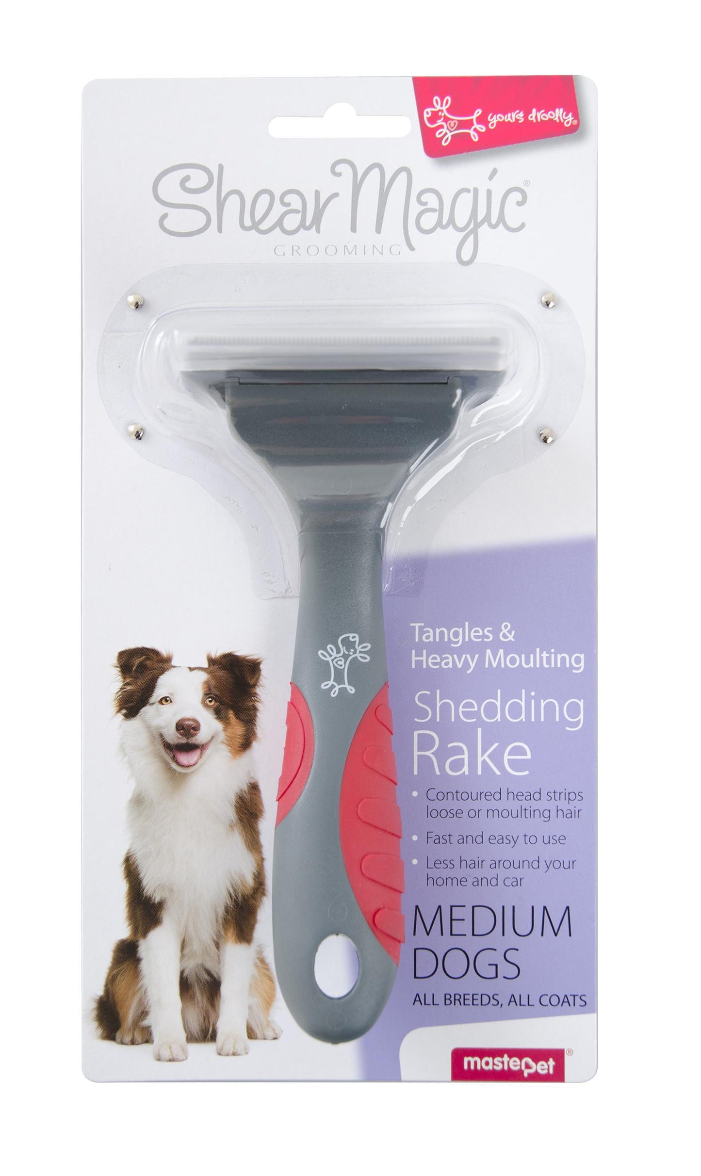Yours Droolly Shear Magic Shedding Rake