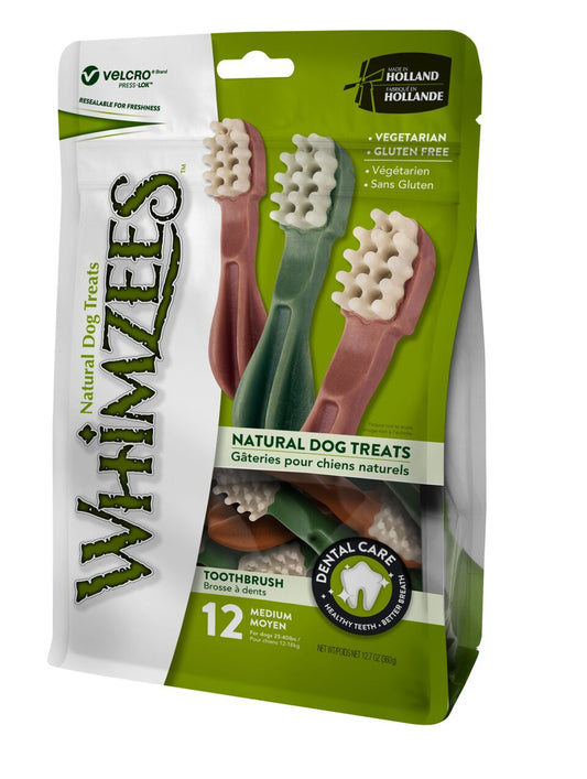 Whimzees Toothbrush Dog Dental Chew