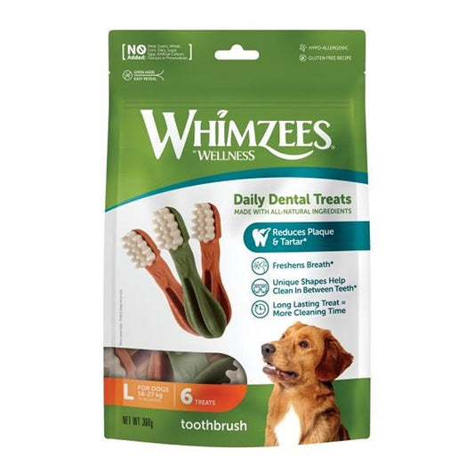 Whimzees Toothbrush Dog Dental Chew