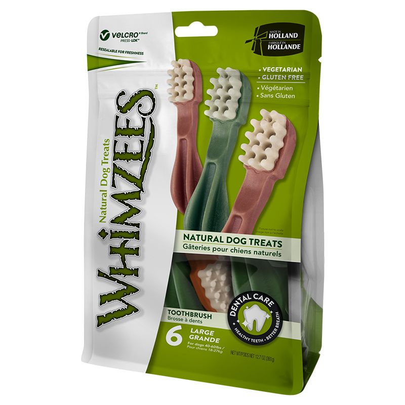 Whimzees Toothbrush Dog Dental Chew