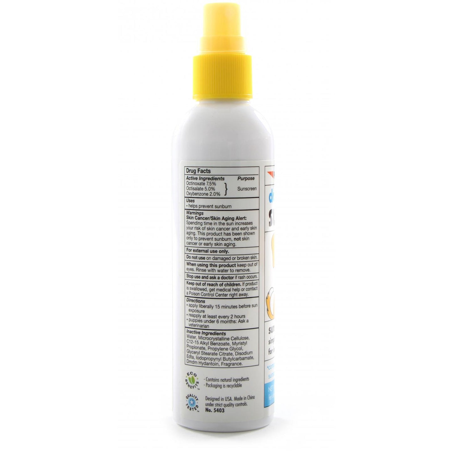 Petkin Doggy Sunmist Spray