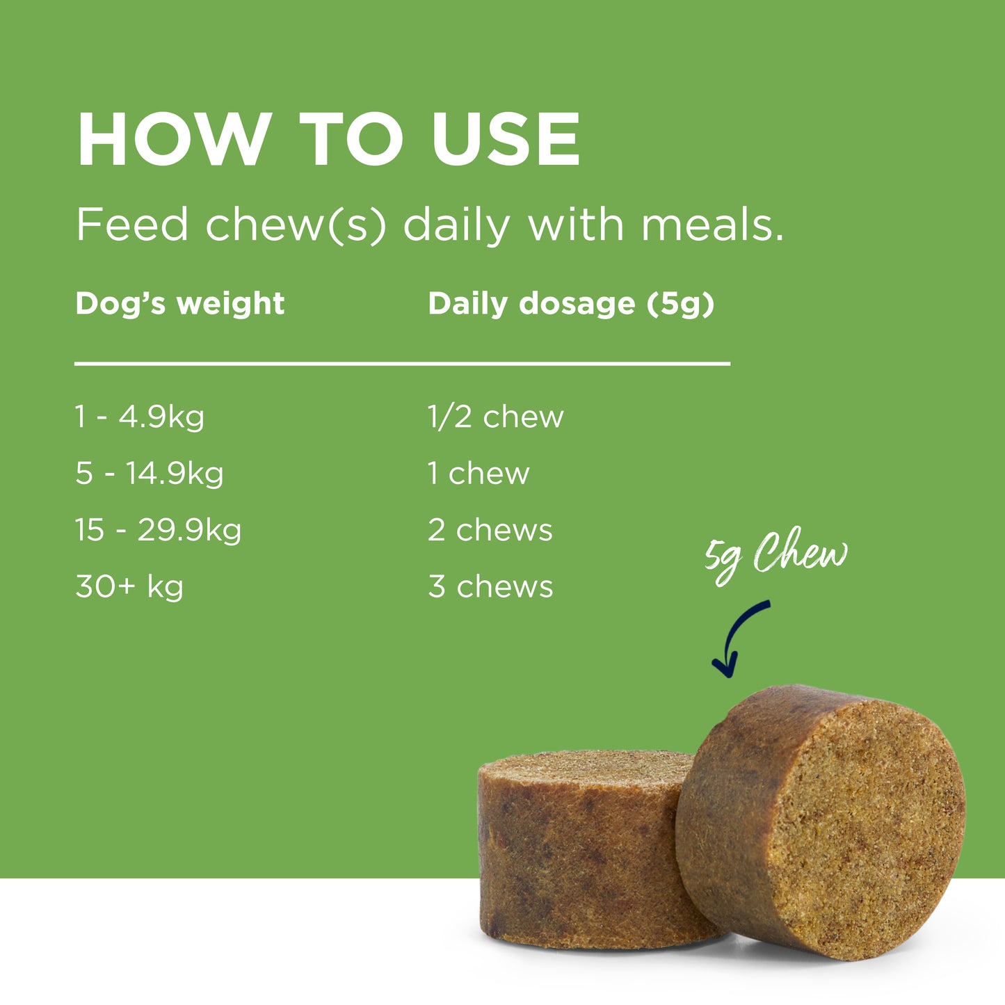 PAW Wellness + Vitality Chews for Dogs