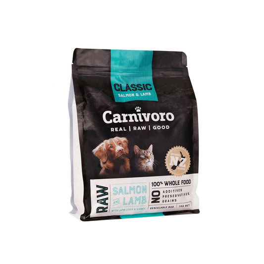 Carnivoro Classic Pellets Salmon & Lamb Frozen Dog Food
