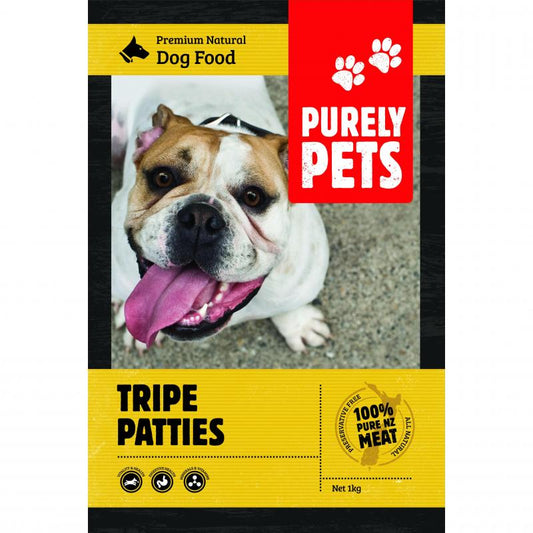 Purely Pets Frozen Tripe Patties