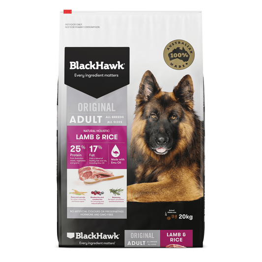 Black Hawk Original Adult Lamb & Rice Dry Dog Food