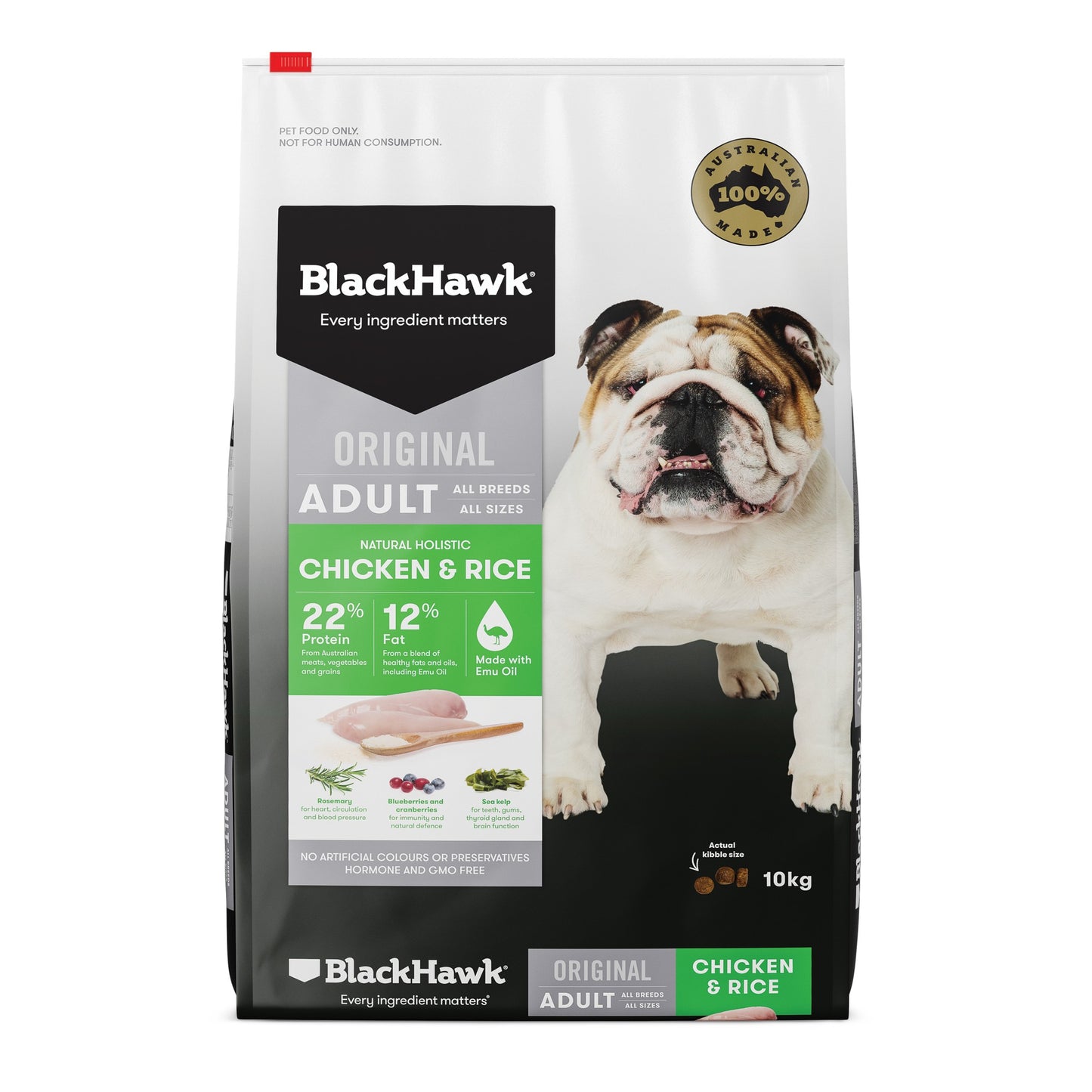 Black Hawk Original Adult Chicken & Rice Dry Dog Food