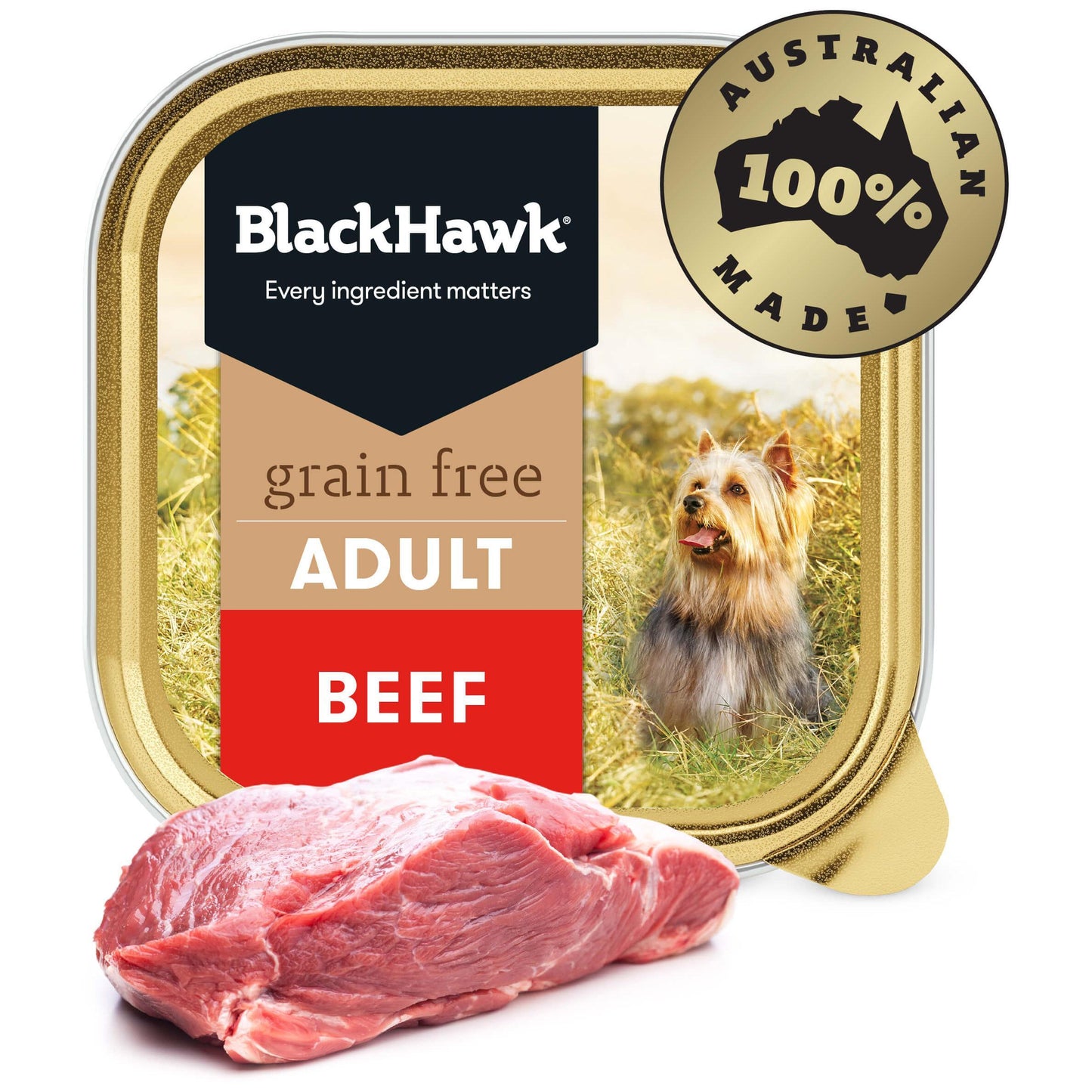 Black Hawk Grain Free Beef Wet Dog Food
