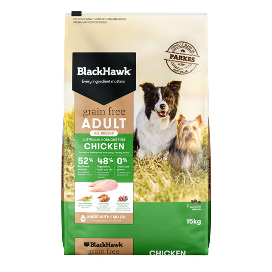 Black Hawk Grain Free Chicken Dry Dog Food