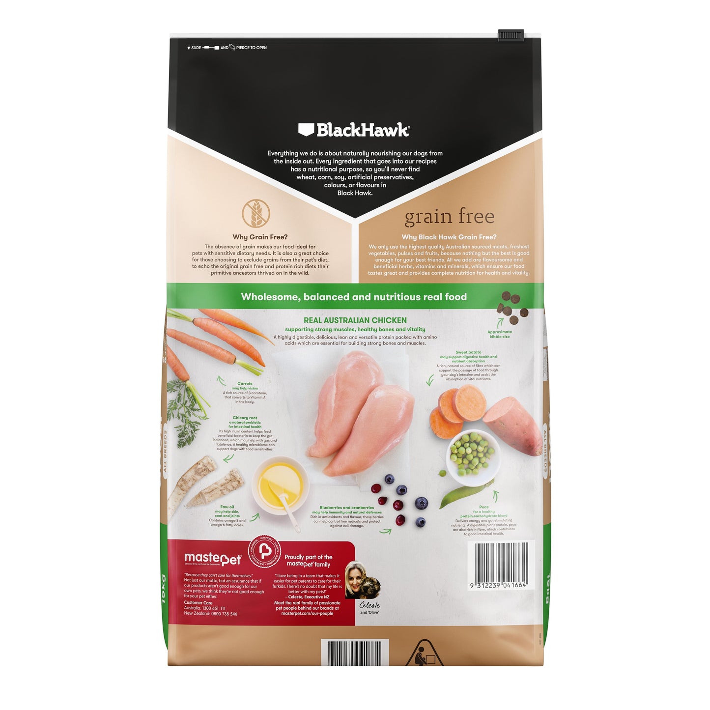 Black Hawk Grain Free Chicken Dry Dog Food