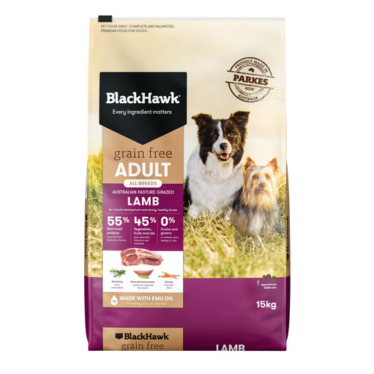 Black Hawk Grain Free Lamb Dry Dog Food