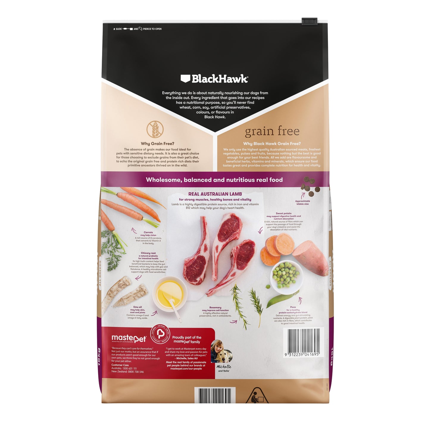 Black Hawk Grain Free Lamb Dry Dog Food