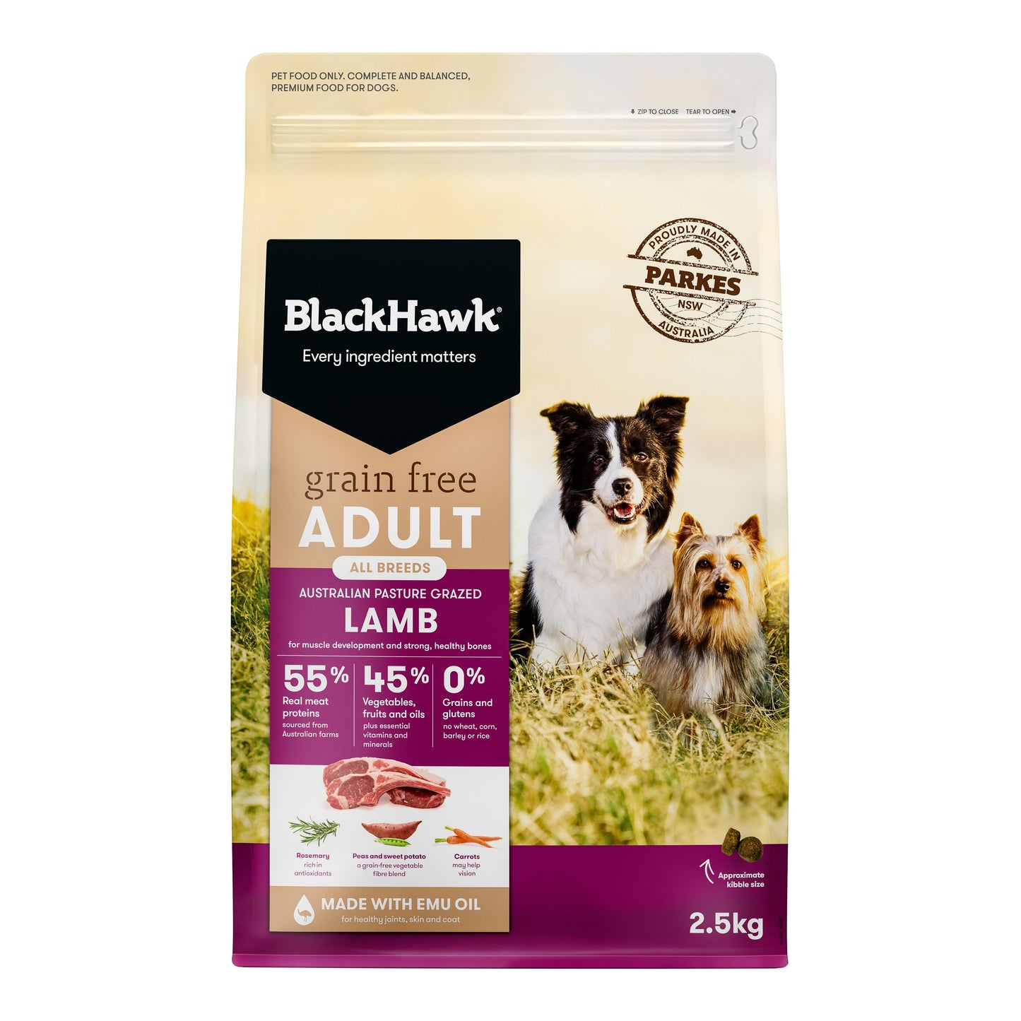 Black Hawk Grain Free Lamb Dry Dog Food