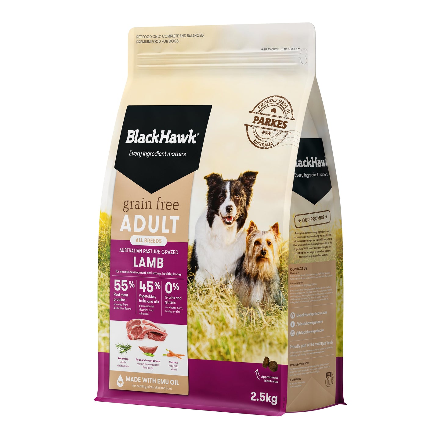Black Hawk Grain Free Lamb Dry Dog Food