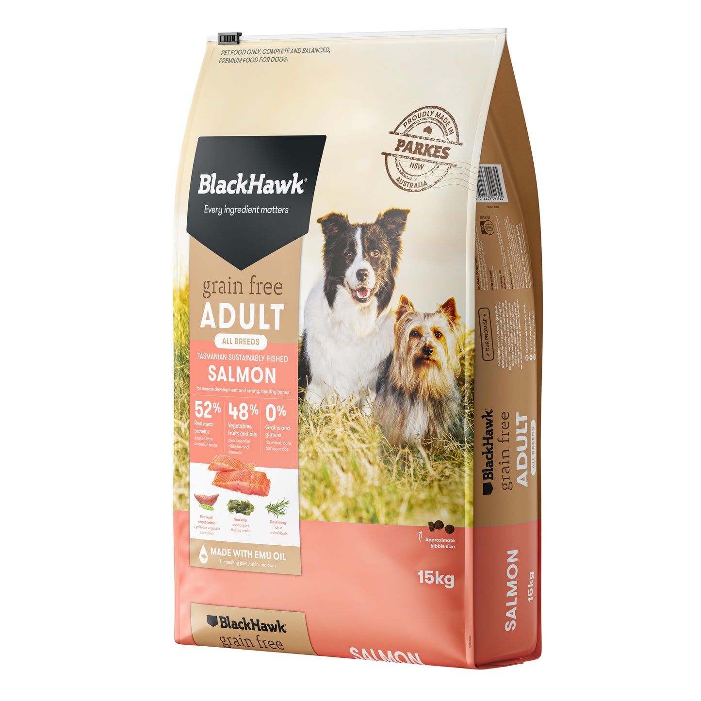 Black Hawk Grain Free Salmon Dry Dog Food