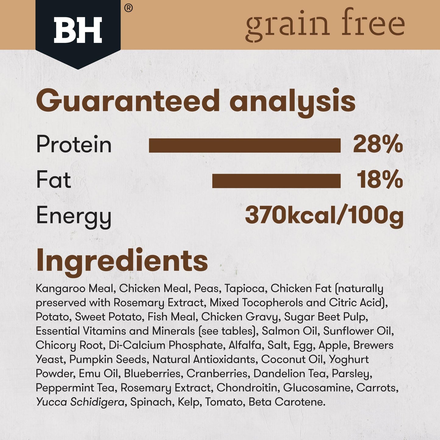 Black Hawk Grain Free Kangaroo Dry Dog Food