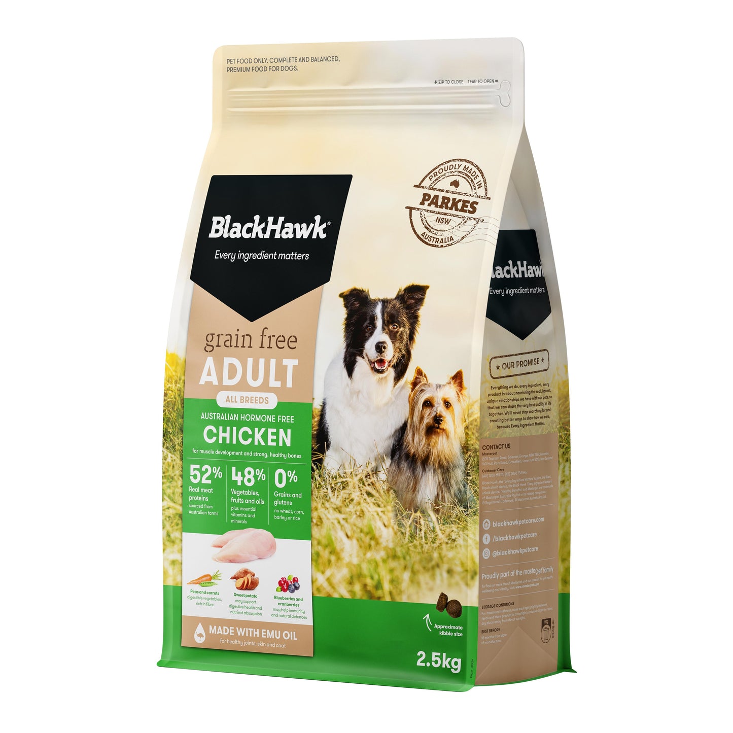 Black Hawk Grain Free Chicken Dry Dog Food