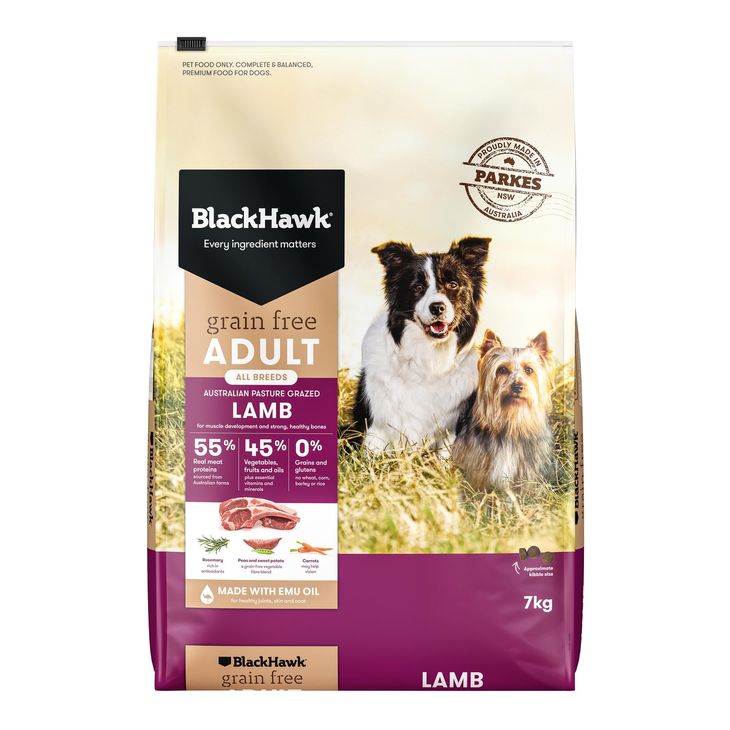 Black Hawk Grain Free Lamb Dry Dog Food