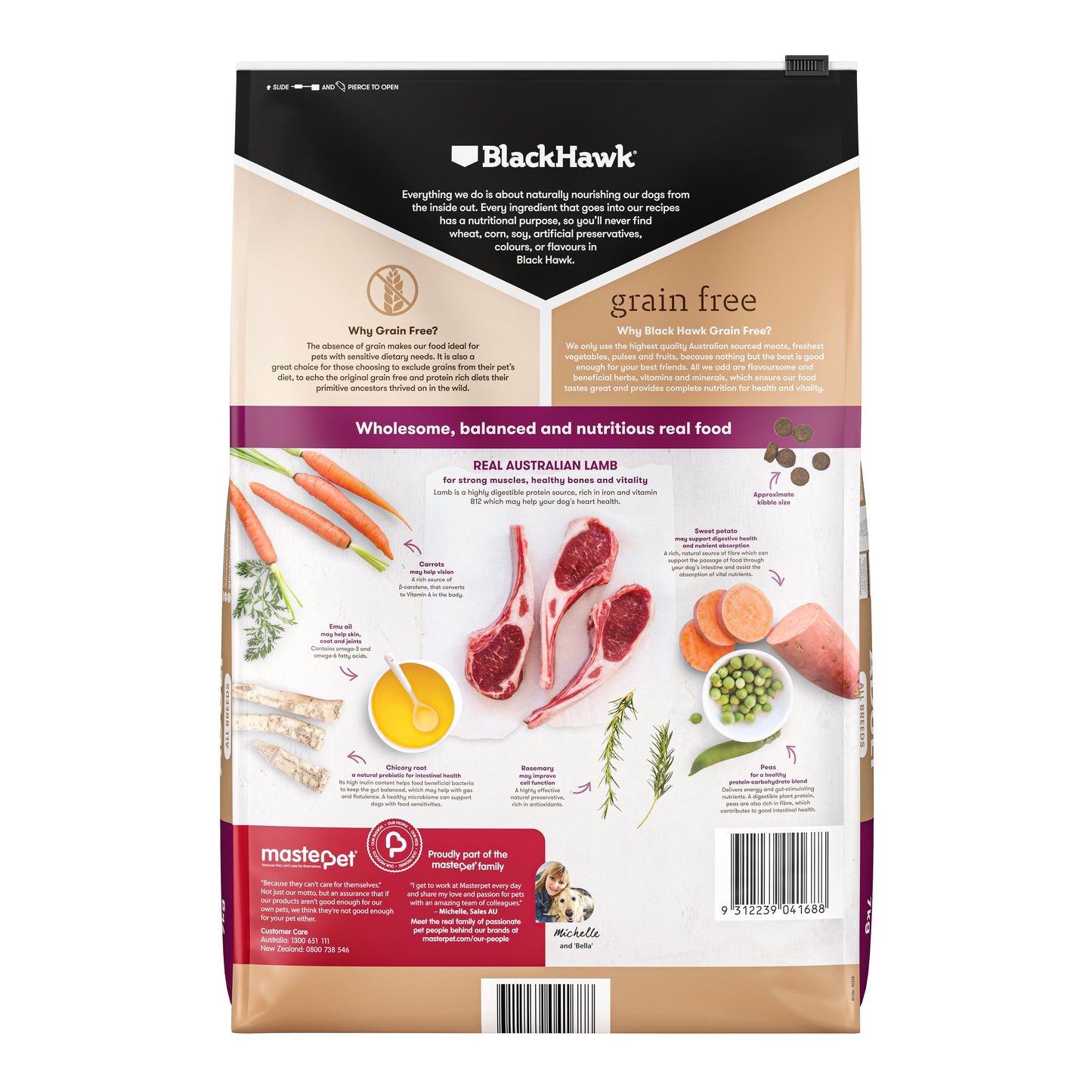 Black Hawk Grain Free Lamb Dry Dog Food