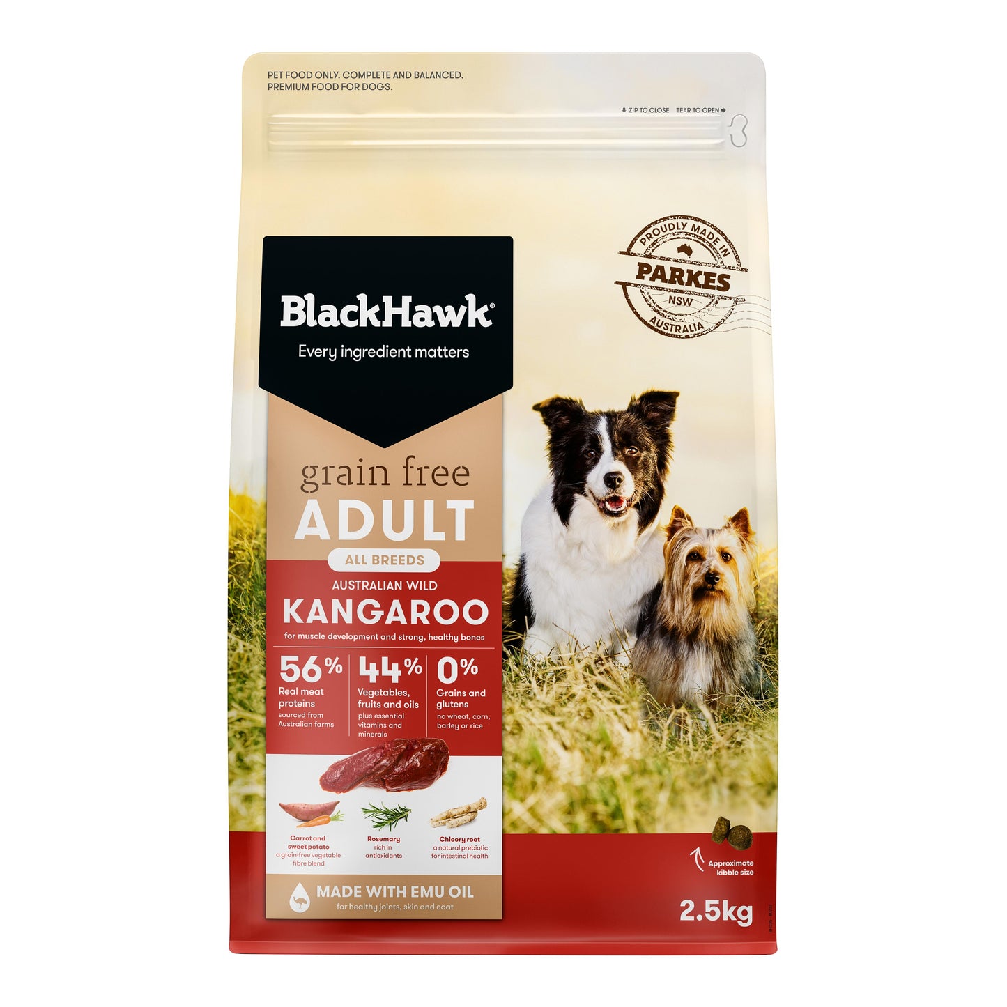 Black Hawk Grain Free Kangaroo Dry Dog Food