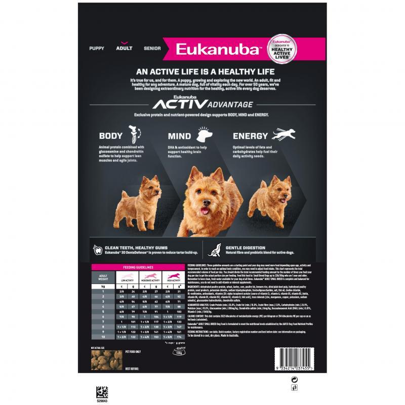Eukanuba Small Breed Adult Dry Dog Food