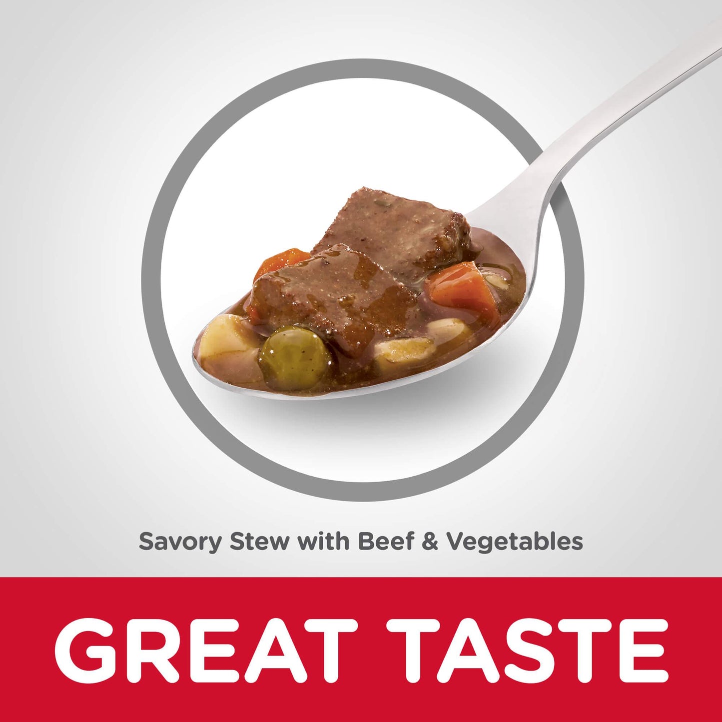 Hill's Science Diet Adult 7+ Savory Stew Beef & Vegetables Canned Wet Dog Food