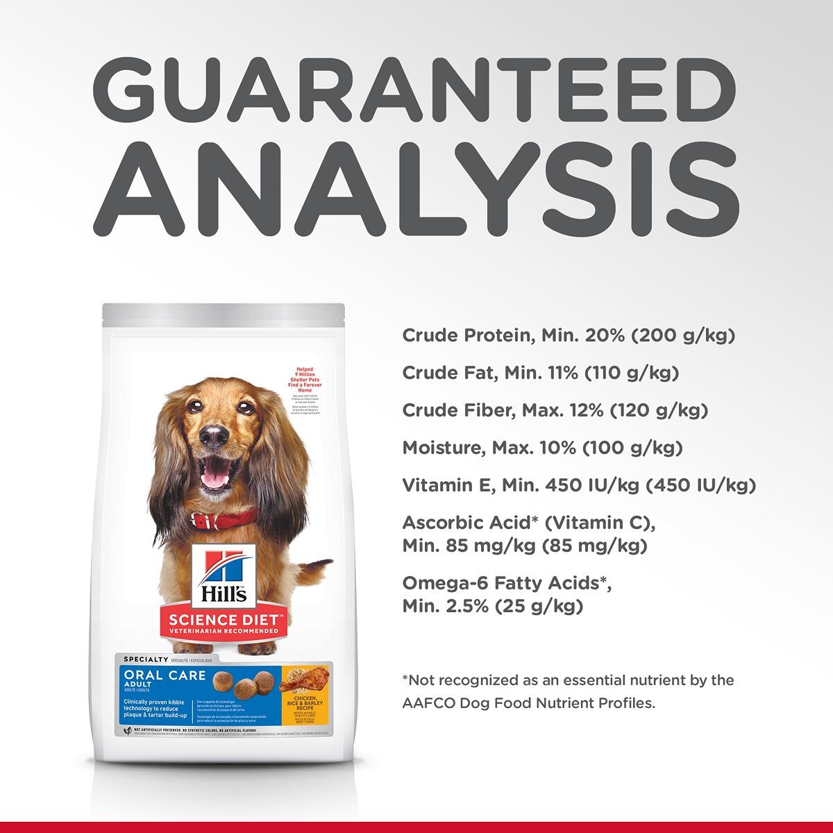 Hill's Science Diet Oral Care Dry Dog Food