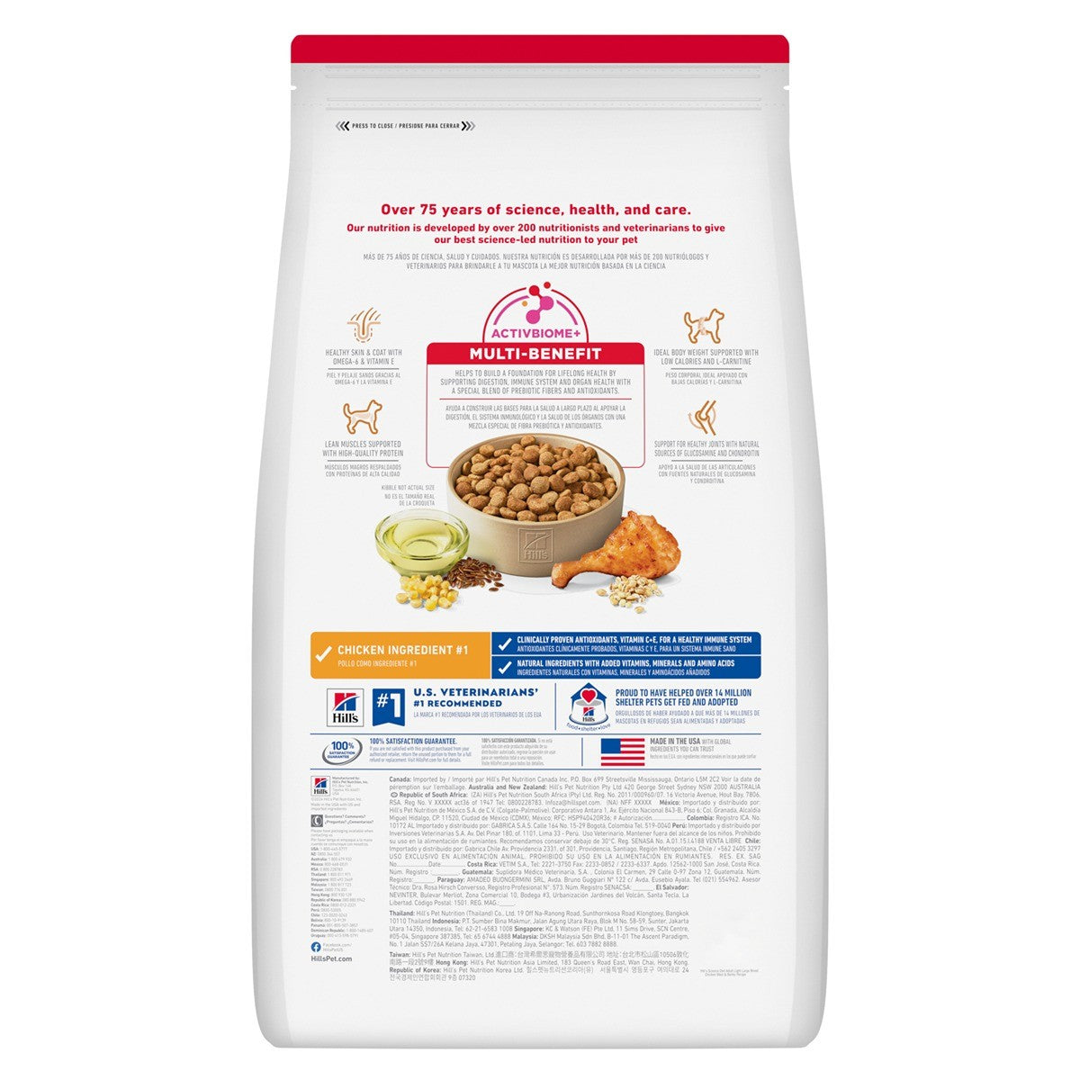 Hill's Science Diet Large Breed Light Dry Dog Food