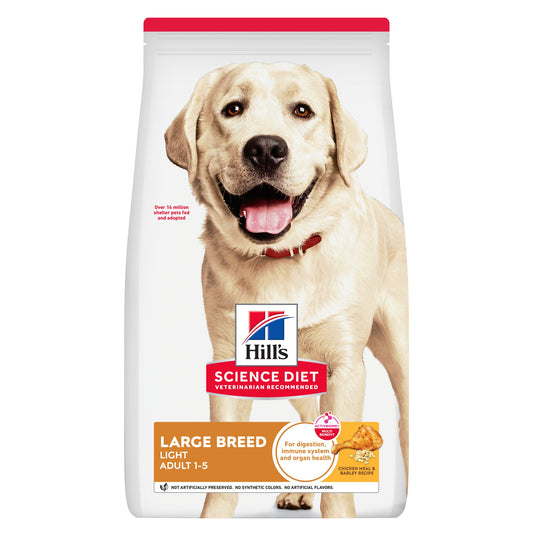 Hill's Science Diet Large Breed Light Dry Dog Food