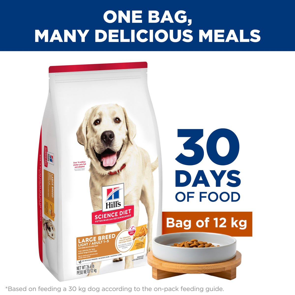Hill's Science Diet Large Breed Light Dry Dog Food