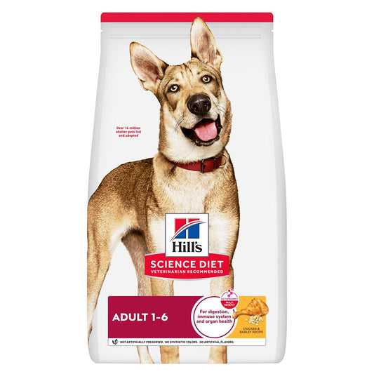 Hill's Science Diet Adult Chicken & Barley Dry Dog Food