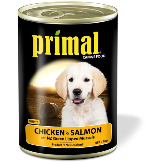 Primal Chicken Salmon & Vegetables Puppy Wet Dog Food