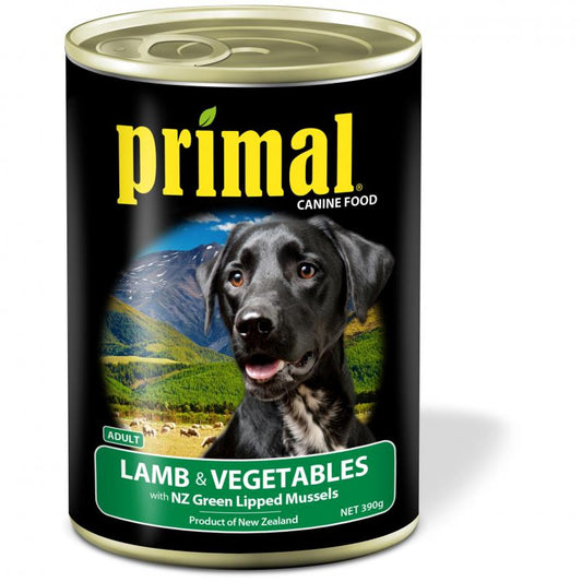 Primal Dog Lamb & Vegetables Wet Dog Food