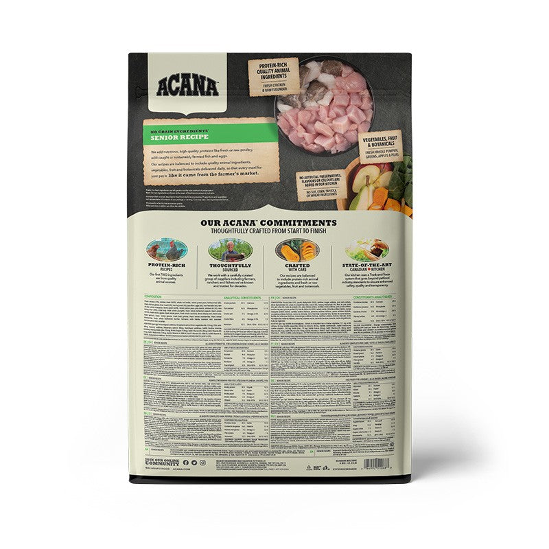 ACANA Senior Dry Dog Food Recipe