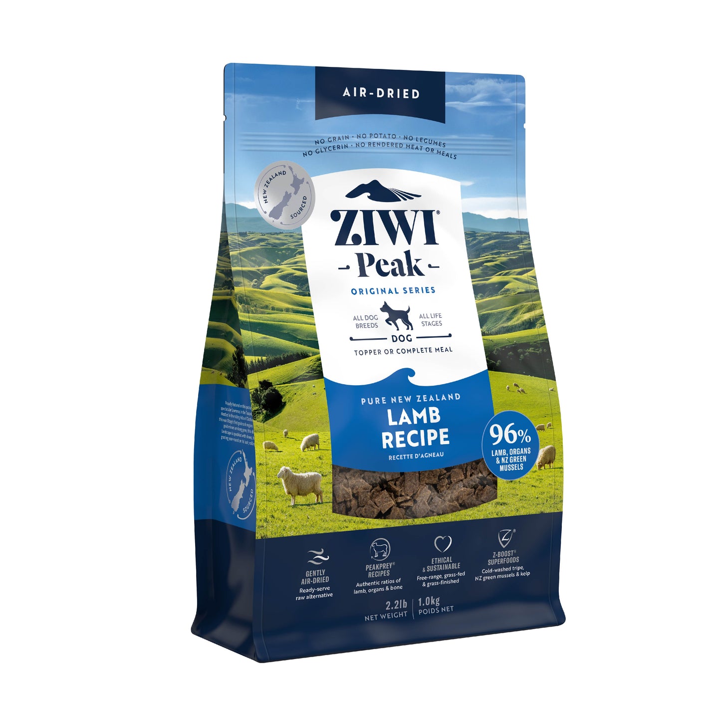 Ziwi Peak Air Dried Lamb Dry Dog Food