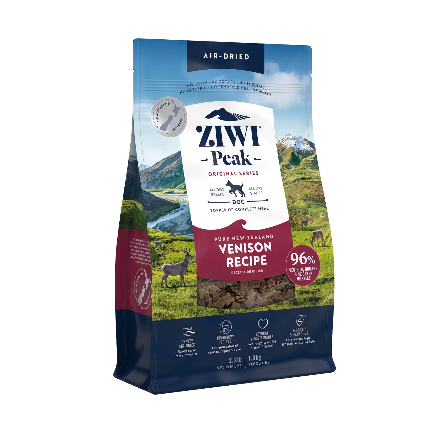 Ziwi Peak Air Dried Venison Dry Dog Food