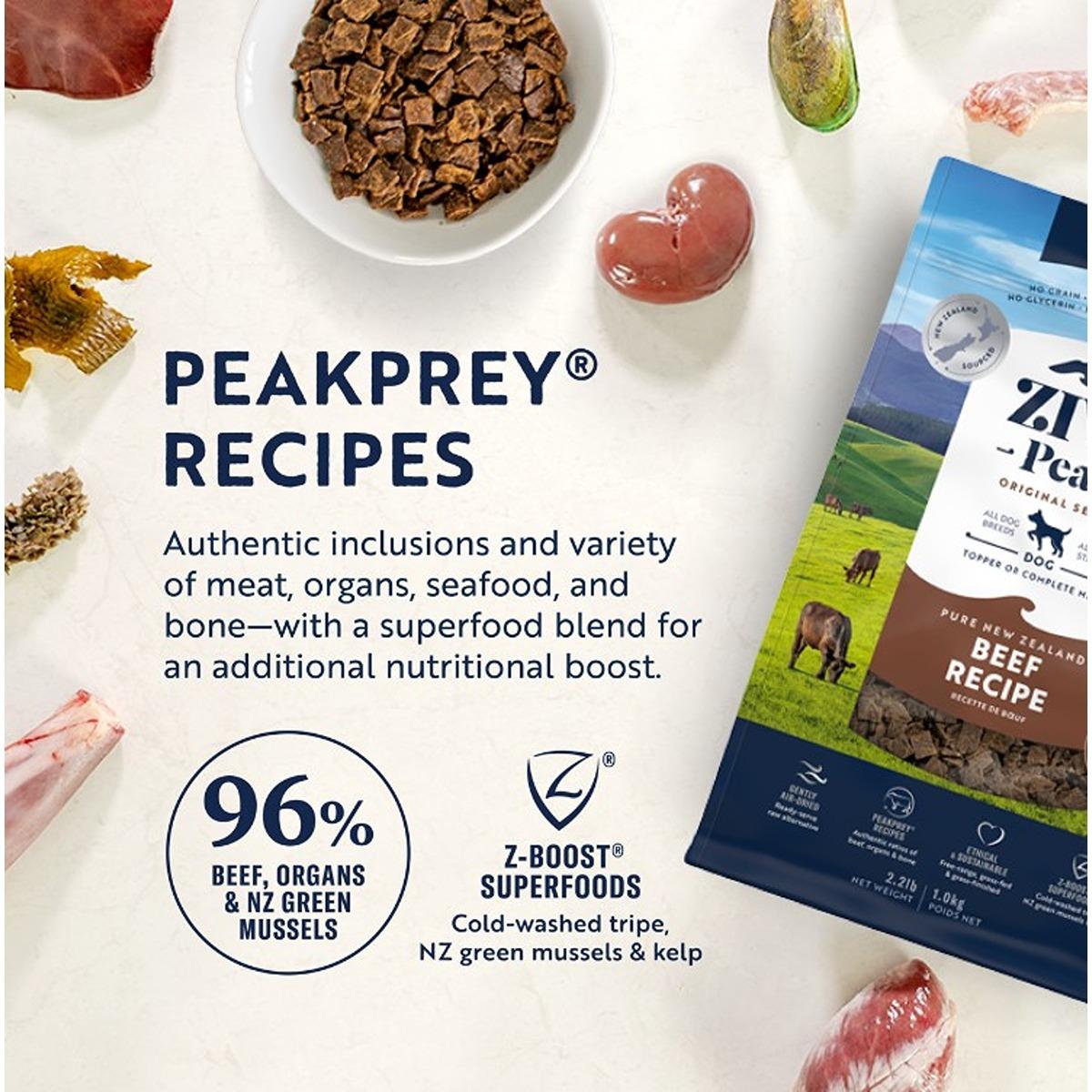 Ziwi Peak Air Dried Beef Dry Dog Food