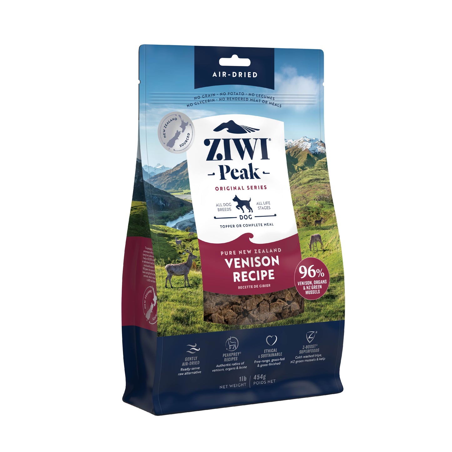 Ziwi Peak Air Dried Venison Dry Dog Food