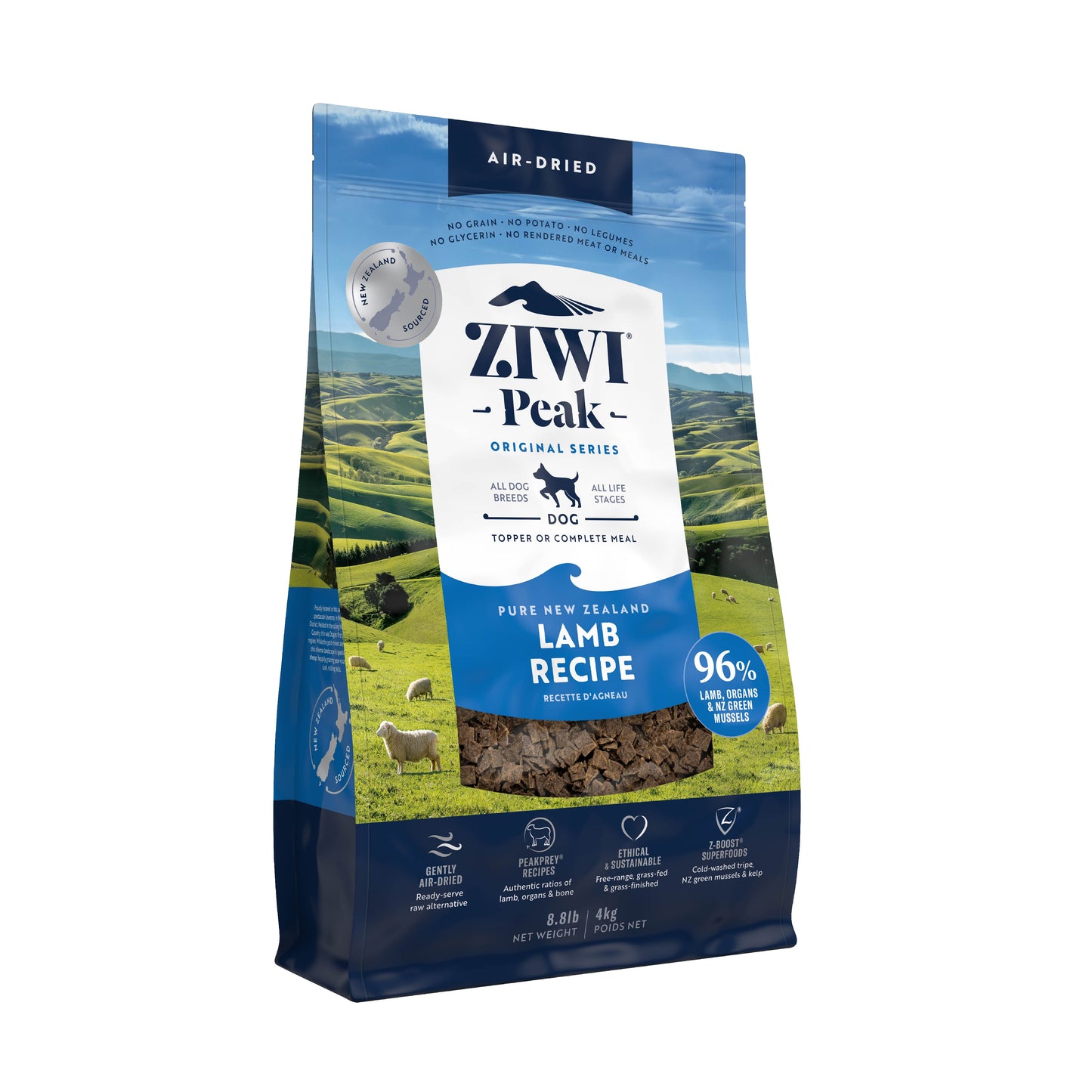 Ziwi Peak Air Dried Lamb Dry Dog Food